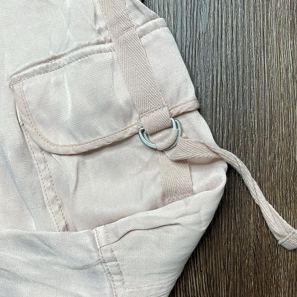 Anthropologie Wide-Leg Cargo Pants 10 - Picture 8 of 14
